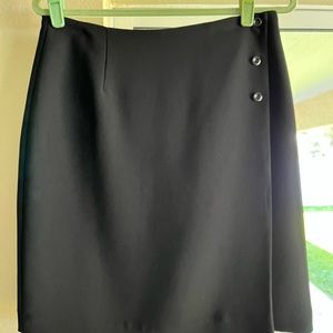 Little black wrap skirt